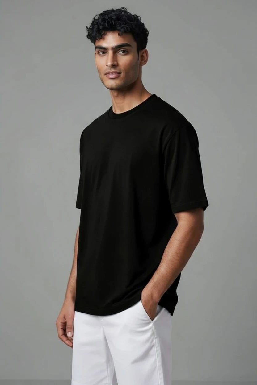 T-shirt Uni Coupe semi Oversize