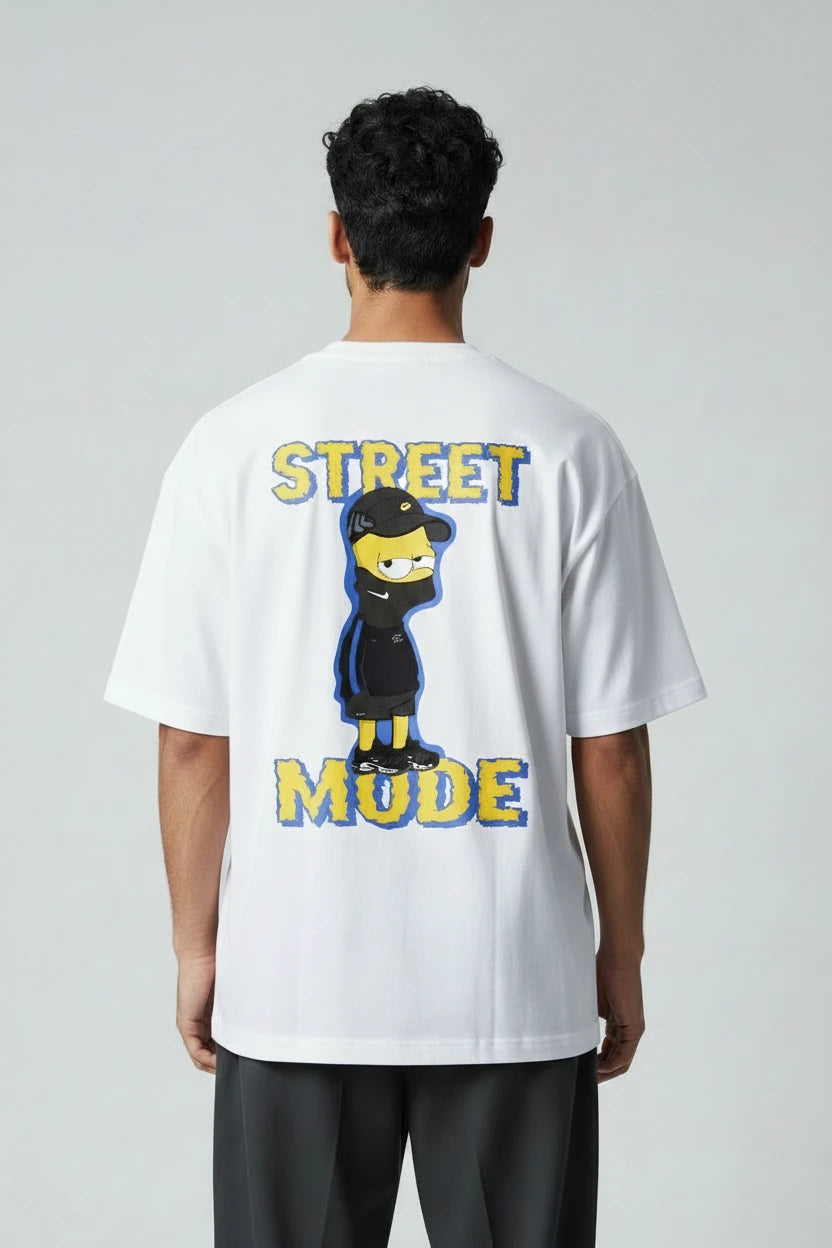 T-shirt homme Street Mode imprimé cartoon