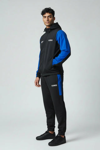 Ensemble survêtements Yamaha Premium Line – Noir avec détails bleu
