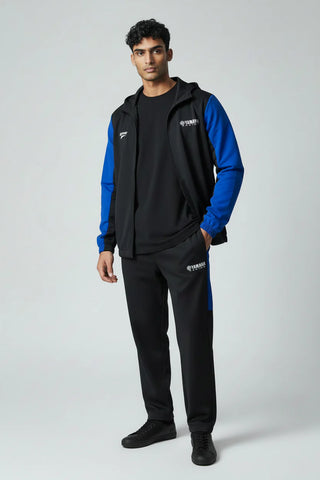 Ensemble survêtements Yamaha Premium Line – Noir avec détails bleu