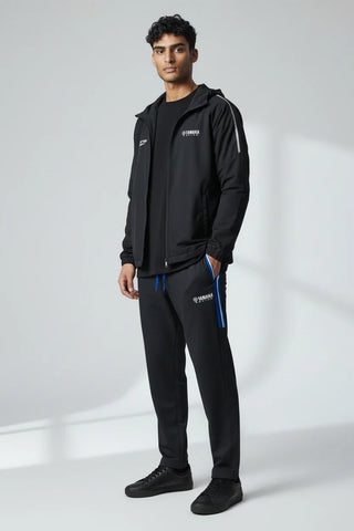 Ensemble survêtements Yamaha Premium Line – Noir accent Bleu latéral