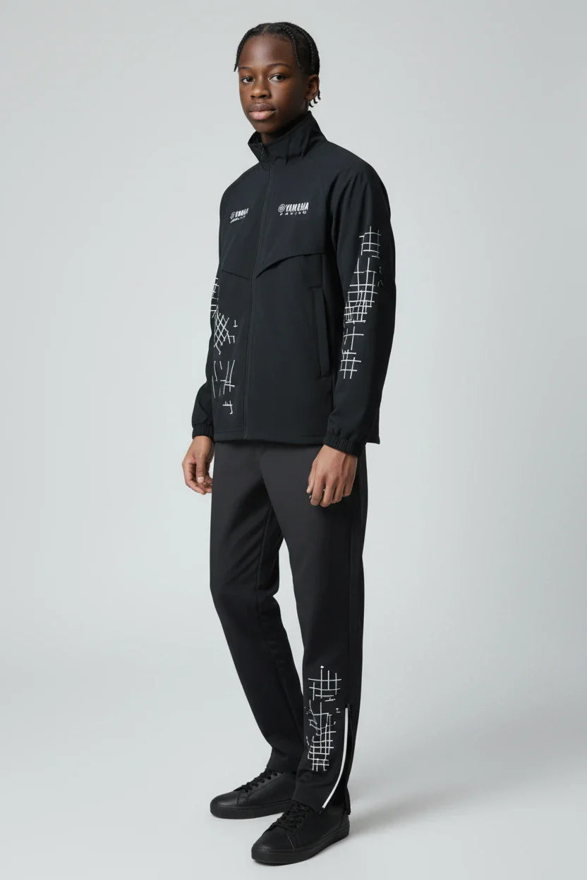 Ensemble Survêtement Yamaha Kid – Noir détails
