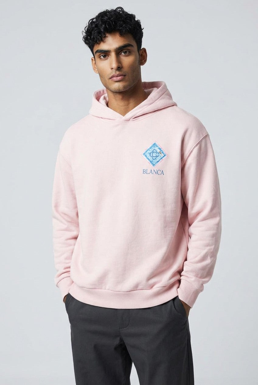 Sweat à Capuche Oversize — Blanca