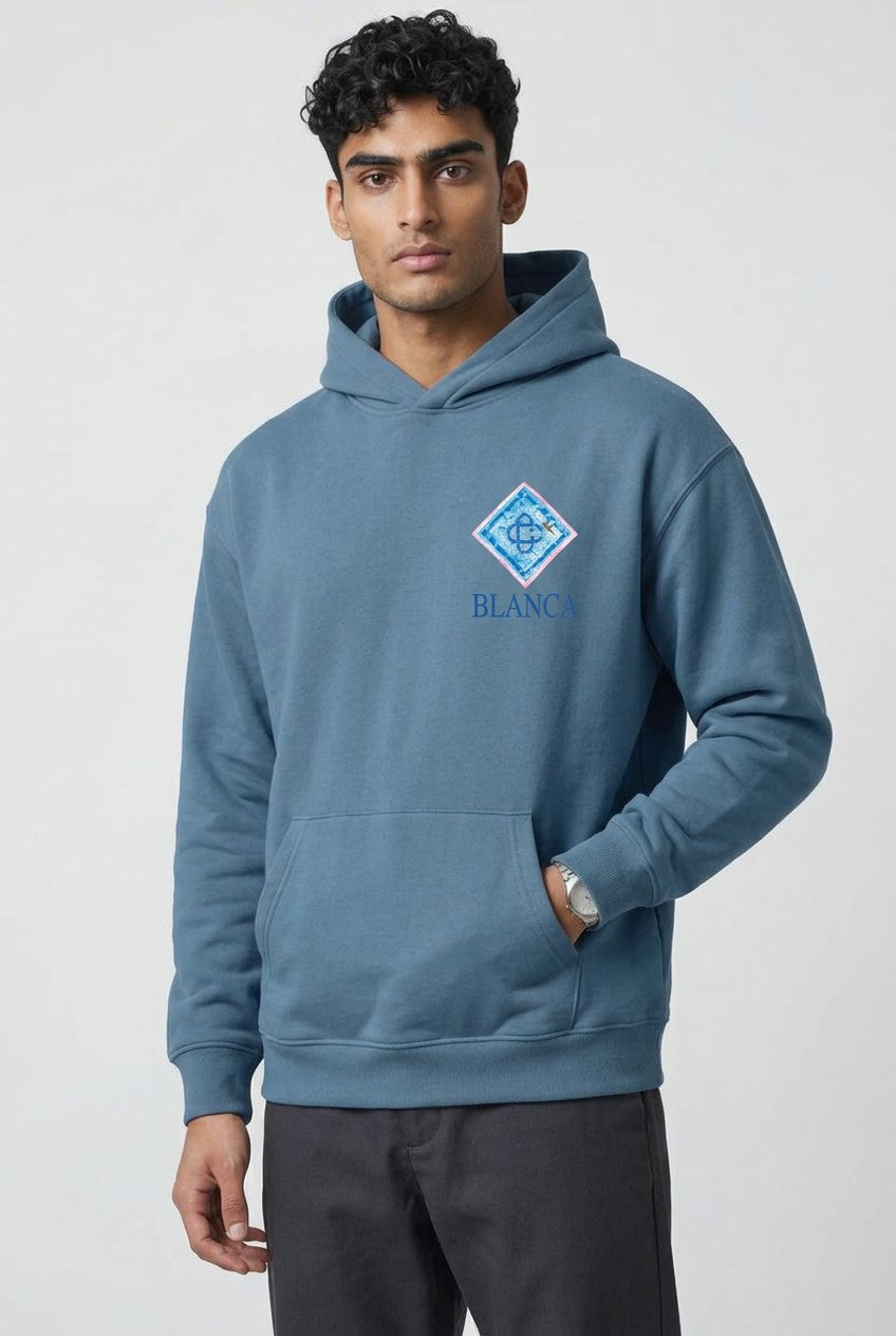 Sweat à Capuche Oversize — Blanca