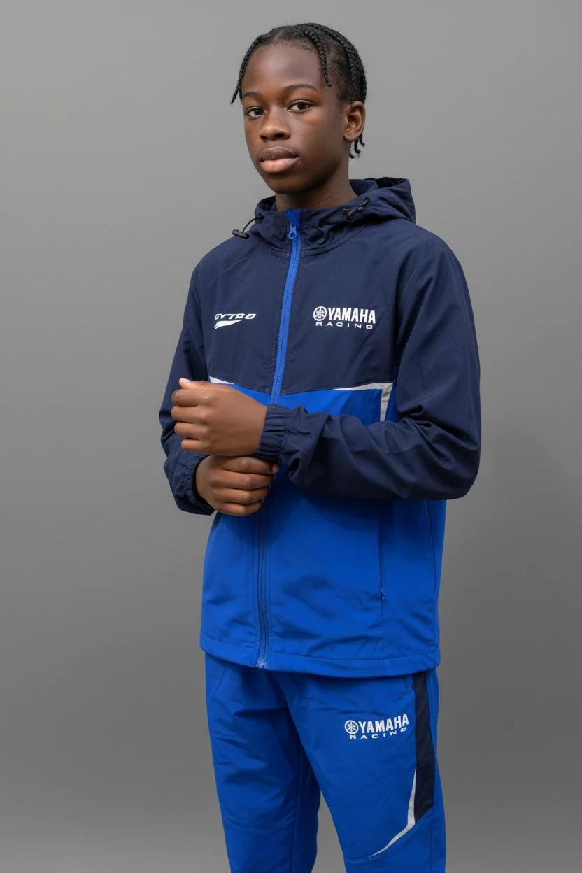 Ensemble Yamaha Kid – Bleu avec détails fluorescent