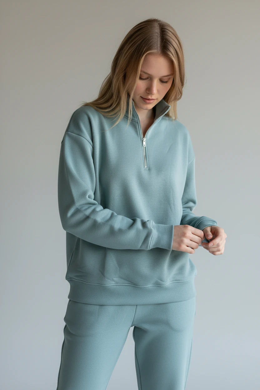 Pull Col Camionneur Bleu - FCT Company