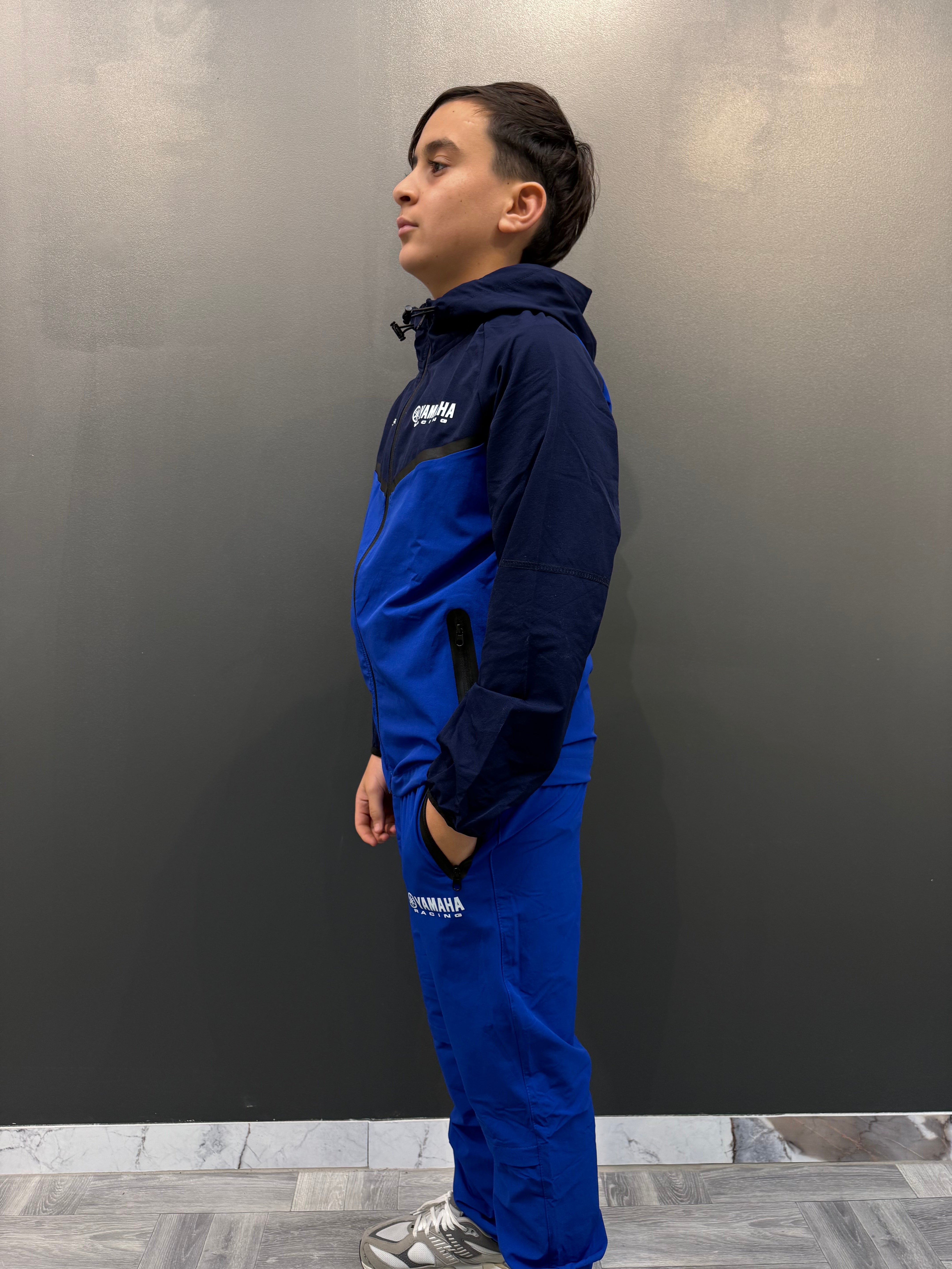 Ensemble Yamaha Kid – double bleu avec détails noir