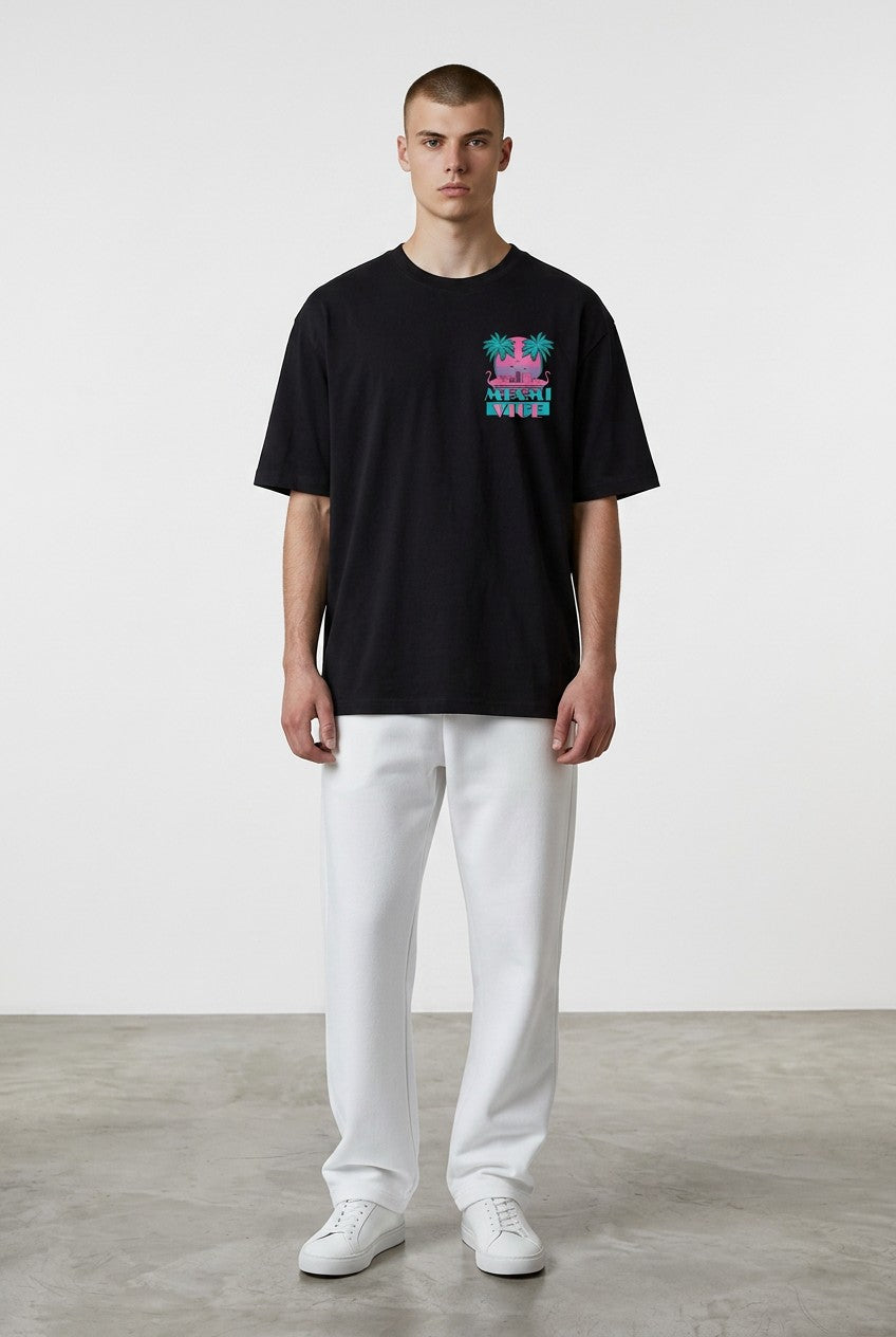 T-shirt Coupe semi Oversize - miami vice