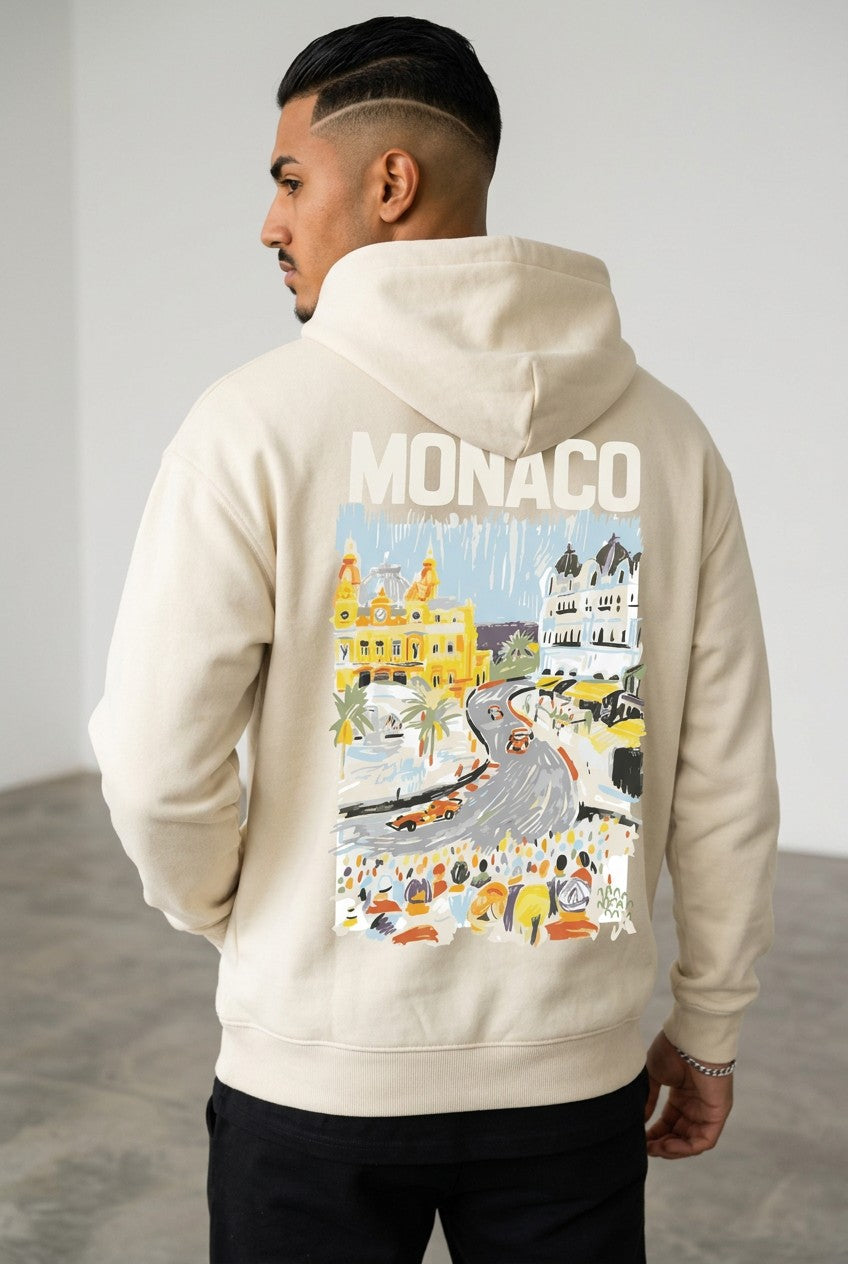 Sweat à Capuche Oversize — Monaco