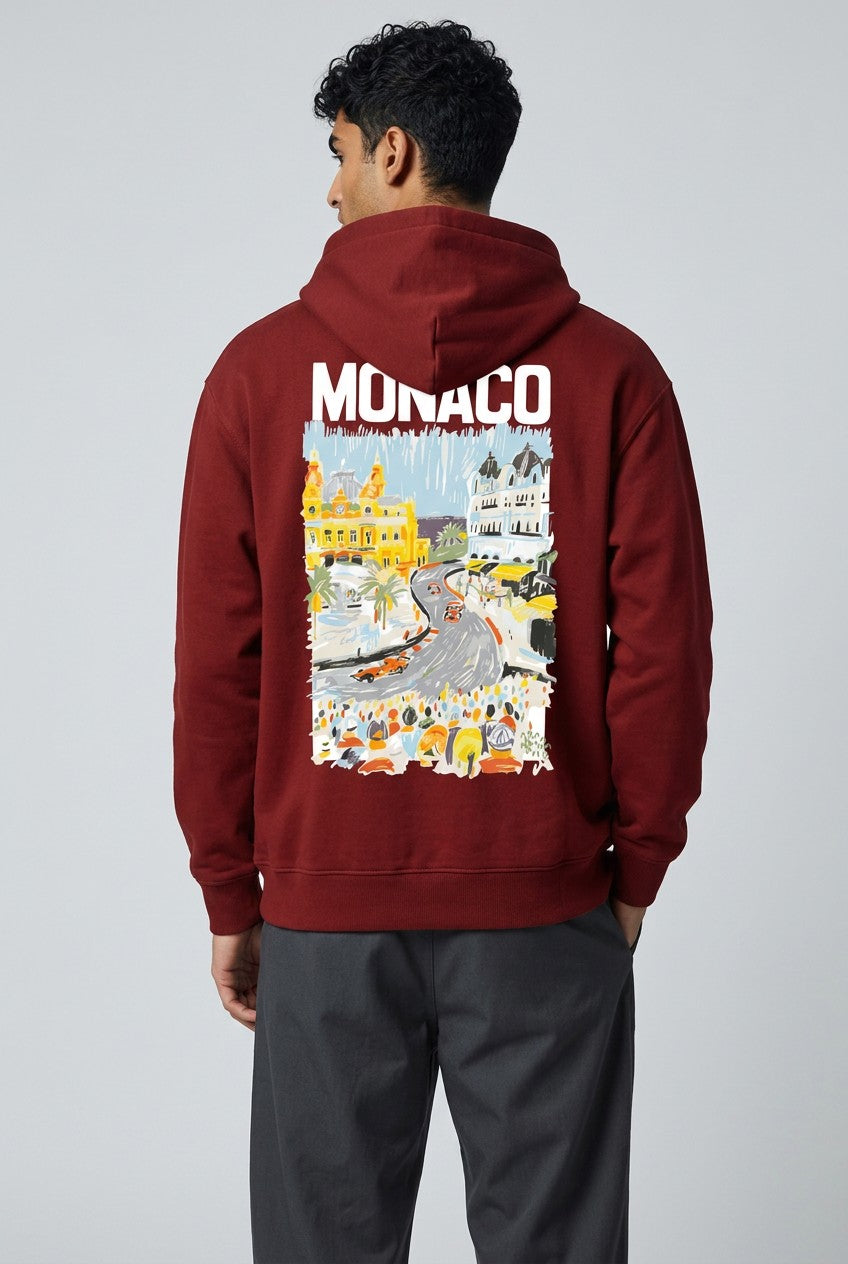 Sweat à Capuche Oversize — Monaco