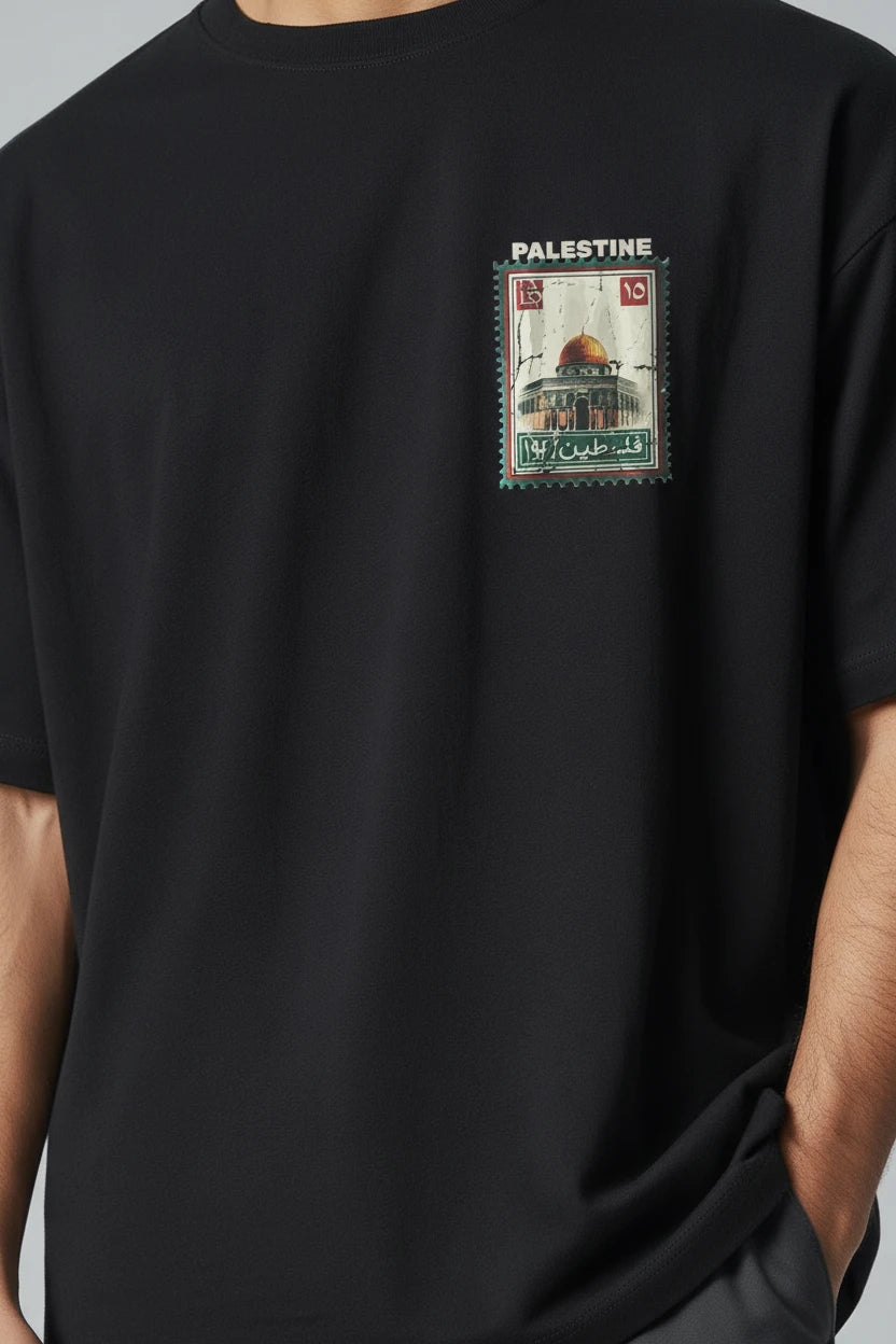 T-shirt Palestine homme semi oversize 1941