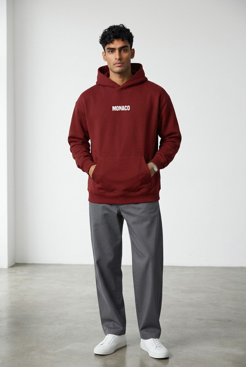 Sweat à Capuche Oversize — Monaco