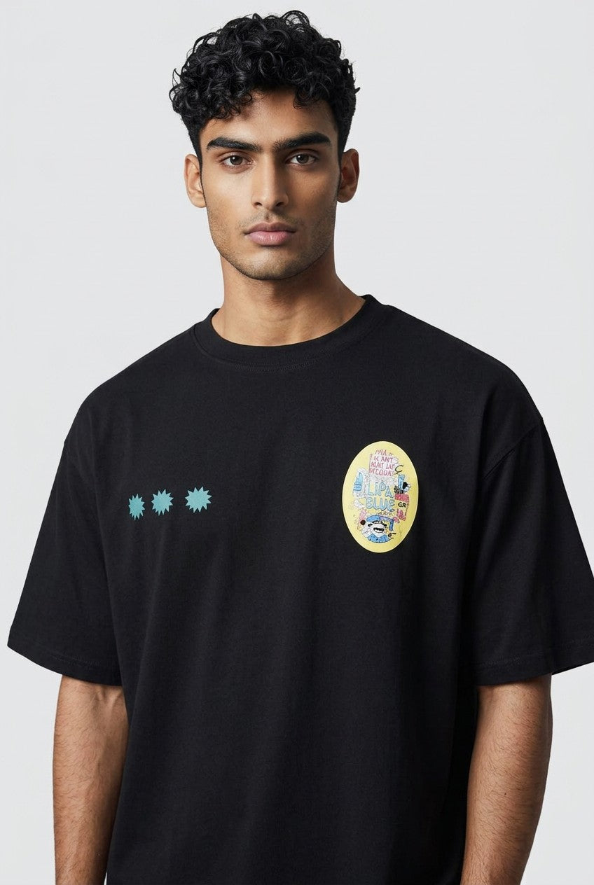 T-shirt Homme semi Oversize "CIAO BELLA ITALY"