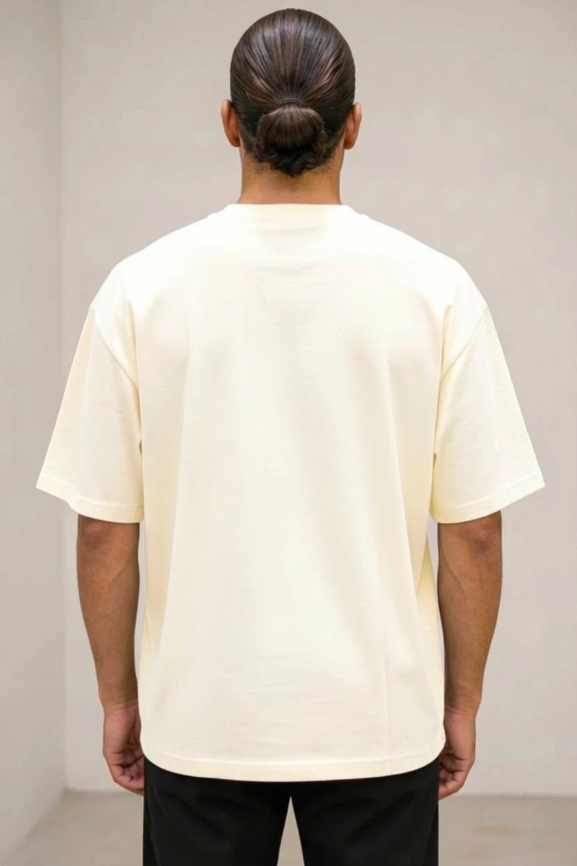 T-shirt Semi Oversize — Casablanca Neon Mushroom