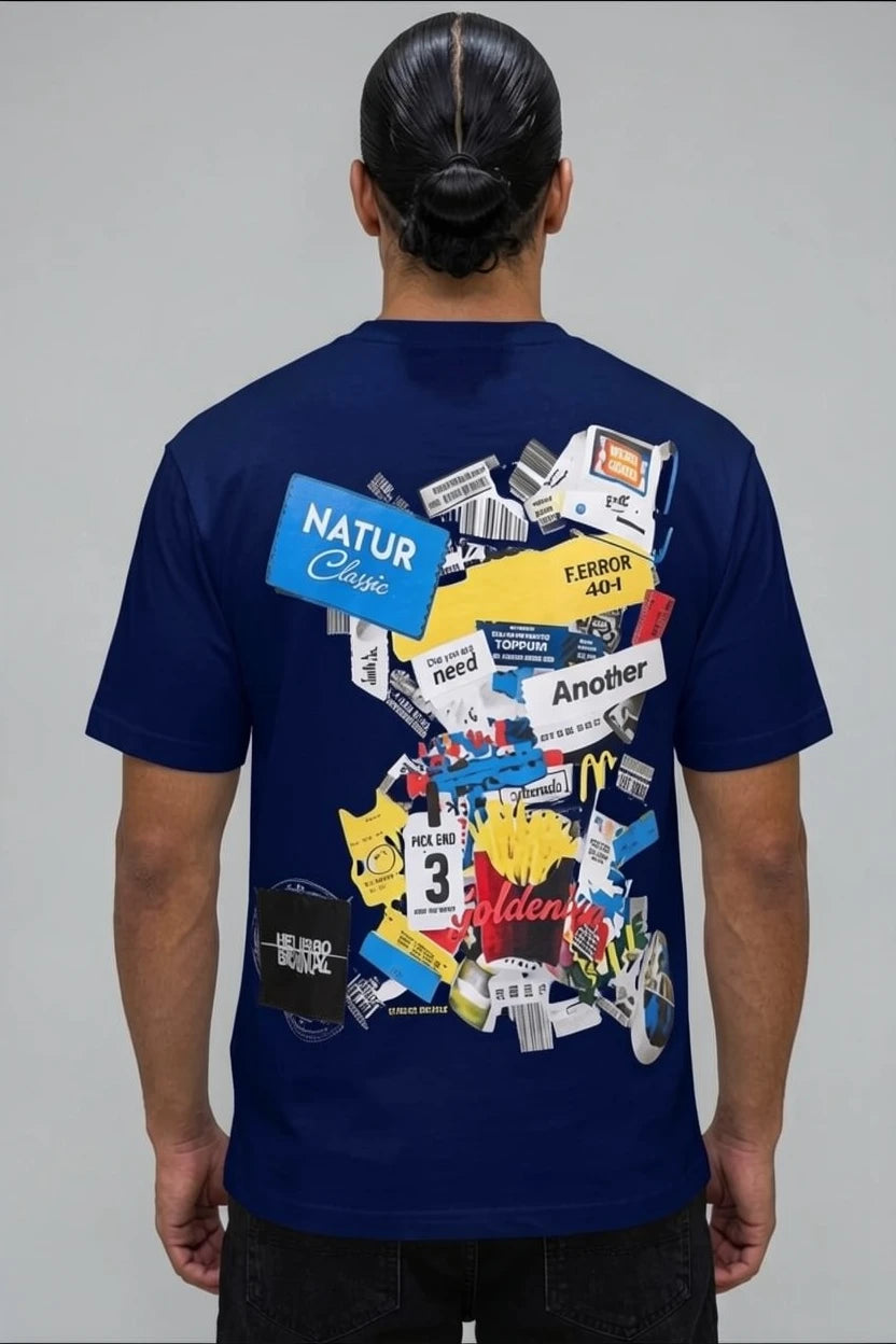 T-Shirt "Sticker Dump" – Édition Trash-Art Collage