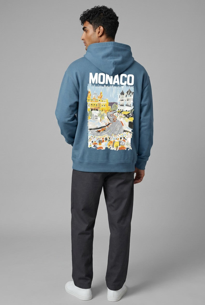 Sweat à Capuche Oversize — Monaco
