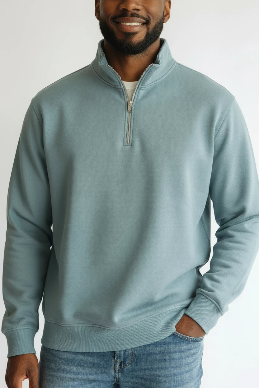 Pull Col Camionneur Bleu - FCT Company