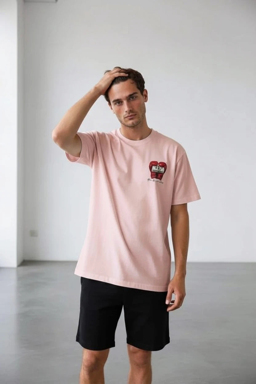 T-Shirt Graphique "Make Money Not Friends"