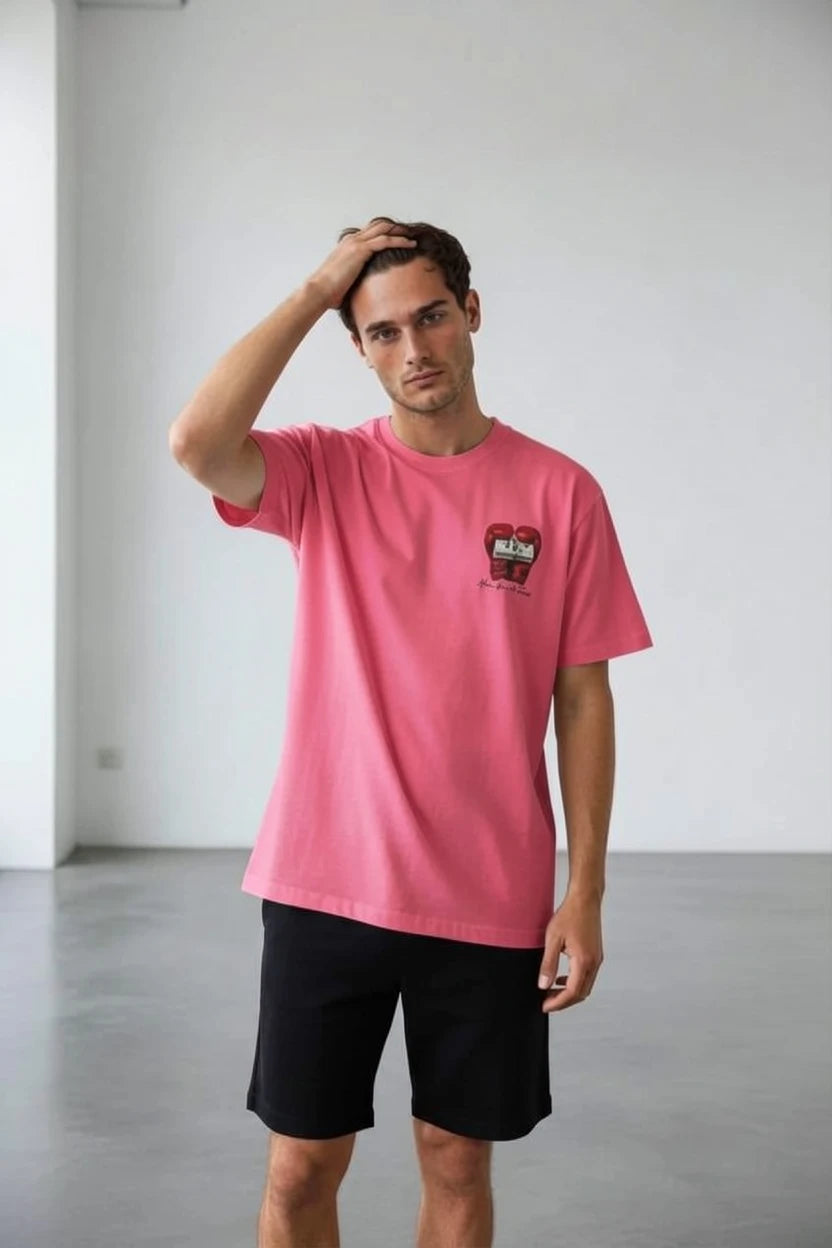 T-Shirt Graphique "Make Money Not Friends"