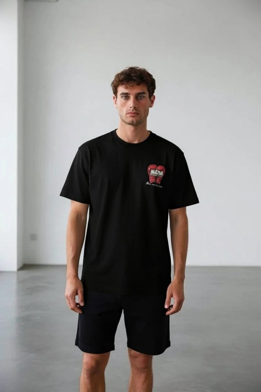 T-Shirt Graphique "Make Money Not Friends"