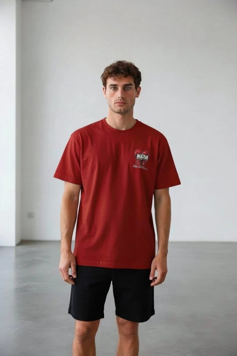 T-Shirt Graphique "Make Money Not Friends"