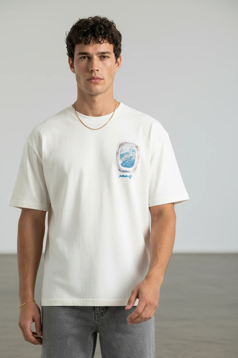 T-Shirt Graphique "Private Life" – Édition Porthole Yacht