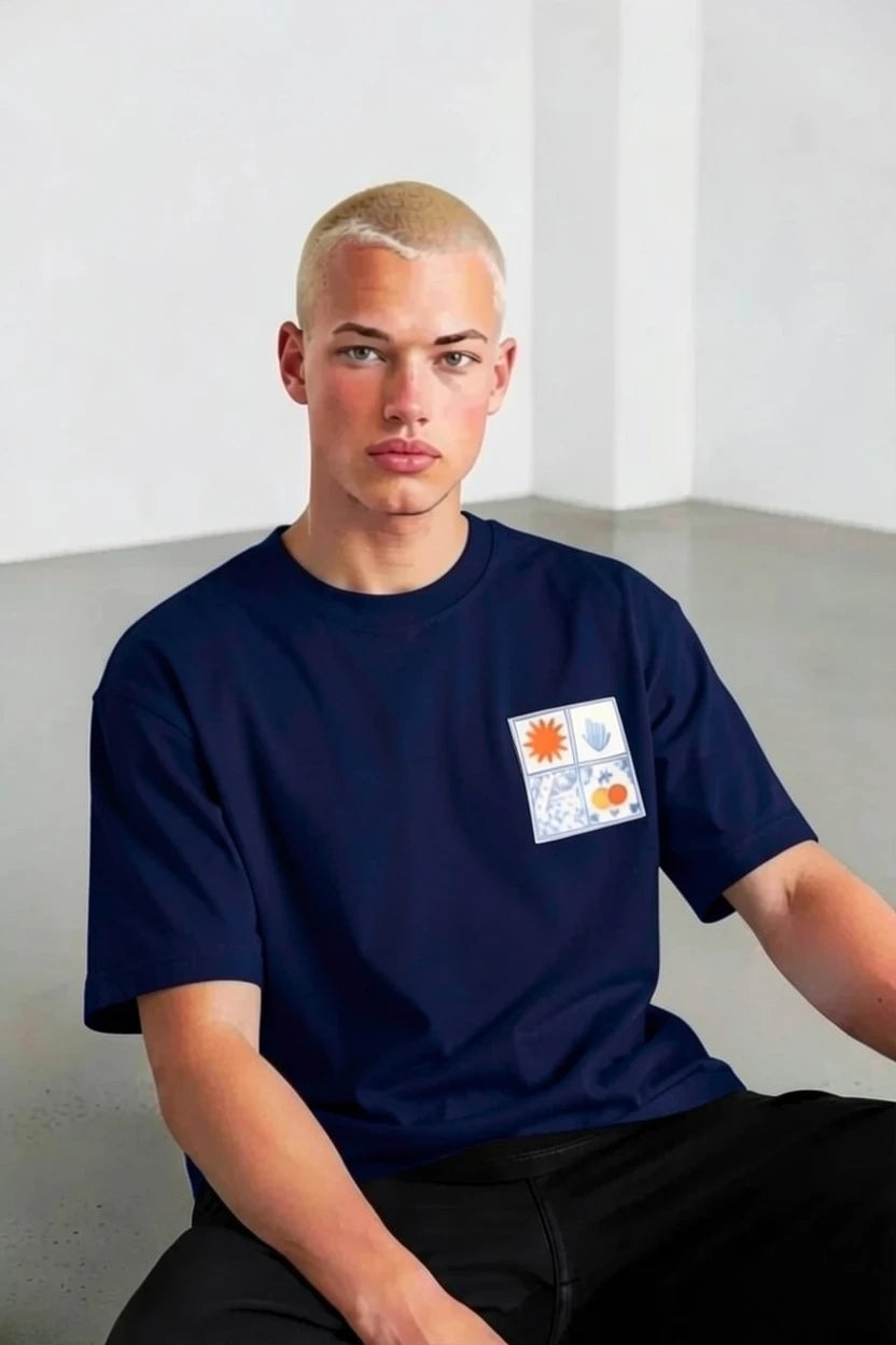 T-Shirt Graphique semi oversize "Pure Flavor"