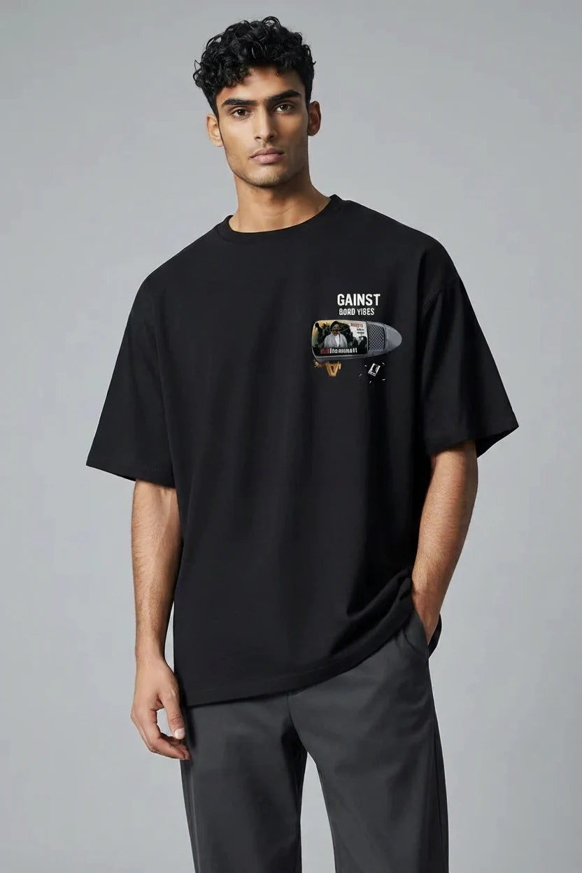T-shirt Homme semi Oversize "AGAINST ALL ODDS"