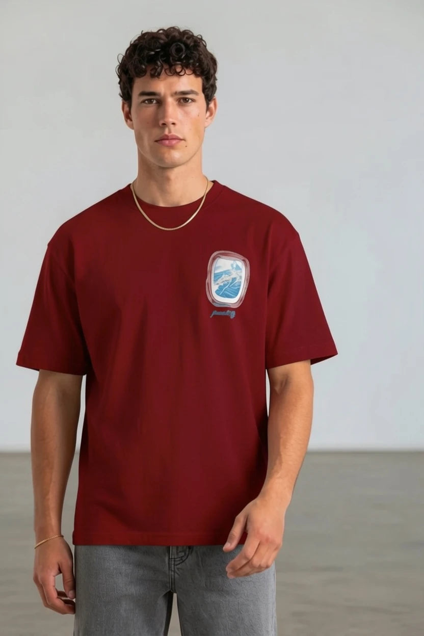 T-Shirt Graphique "Private Life" – Édition Porthole Yacht