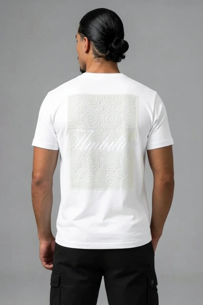 T-shirt "Ambition" — Motifs Géométriques