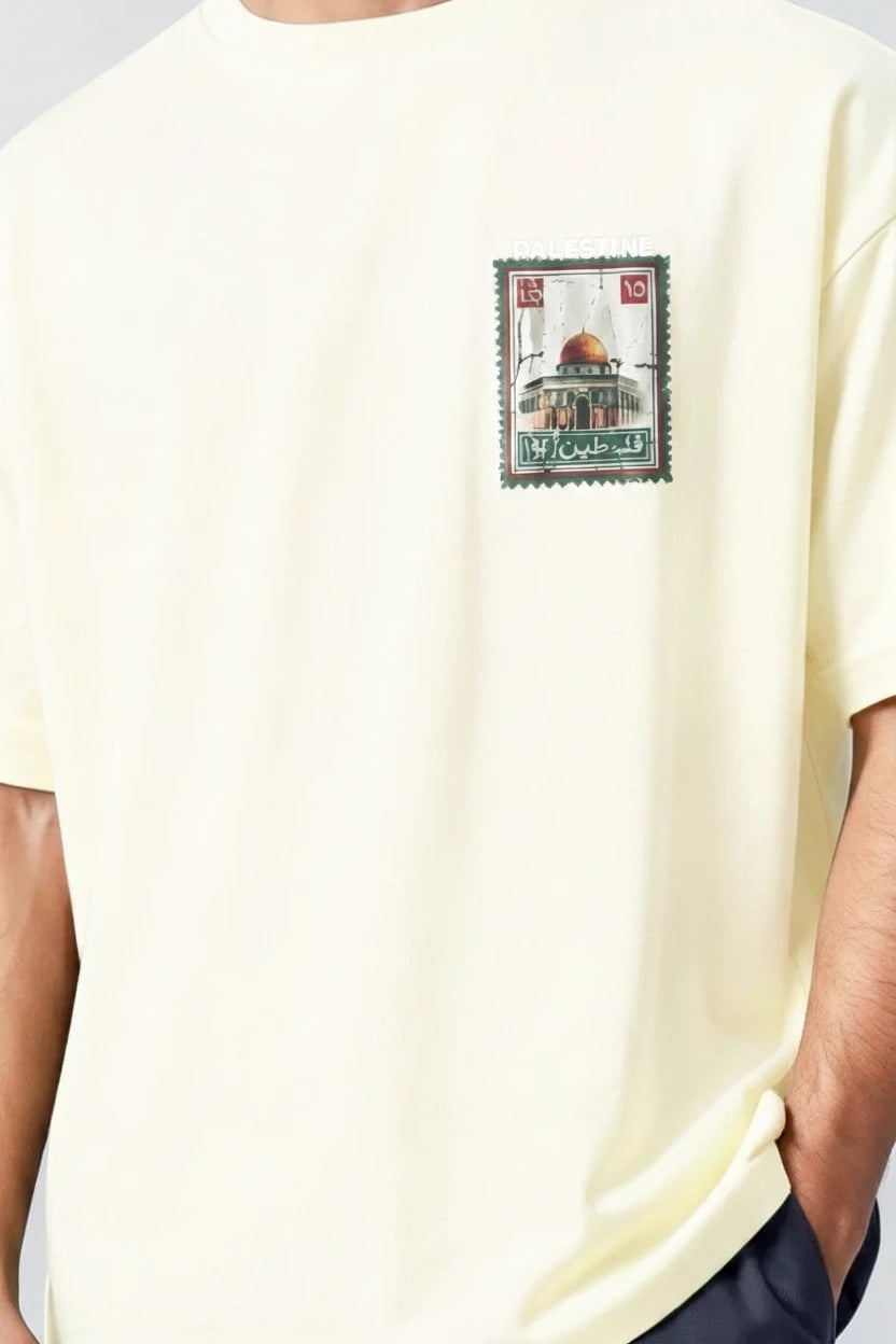 T-shirt Palestine homme semi oversize 1941