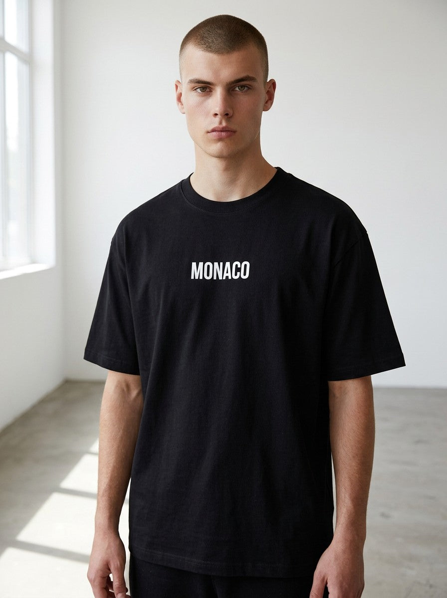 T-shirt Coupe semi Oversize - monaco
