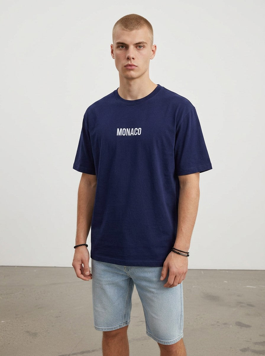 T-shirt Coupe semi Oversize - monaco