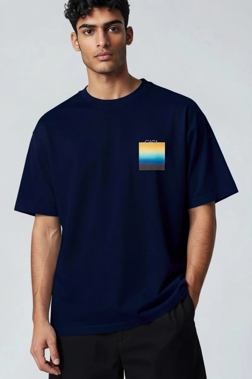 T-Shirt Graphique Casa – Édition Horizon Nocturne