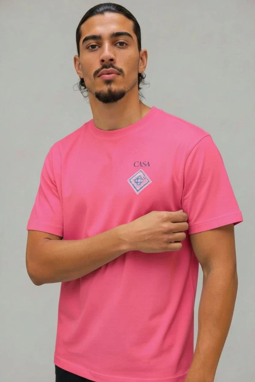 T-Shirt Graphique CASA – Édition Blason Mosaïque