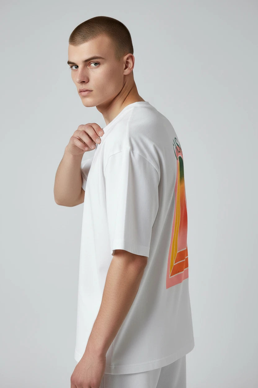 T-shirt homme Casa – Graphique "Sunset Arch"