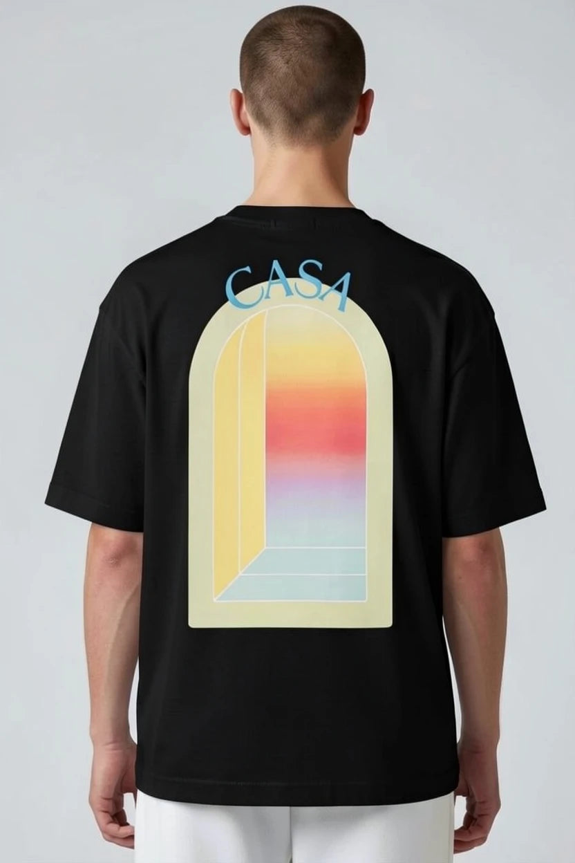 T-Shirt Graphique Casa– Édition Méditerranéen
