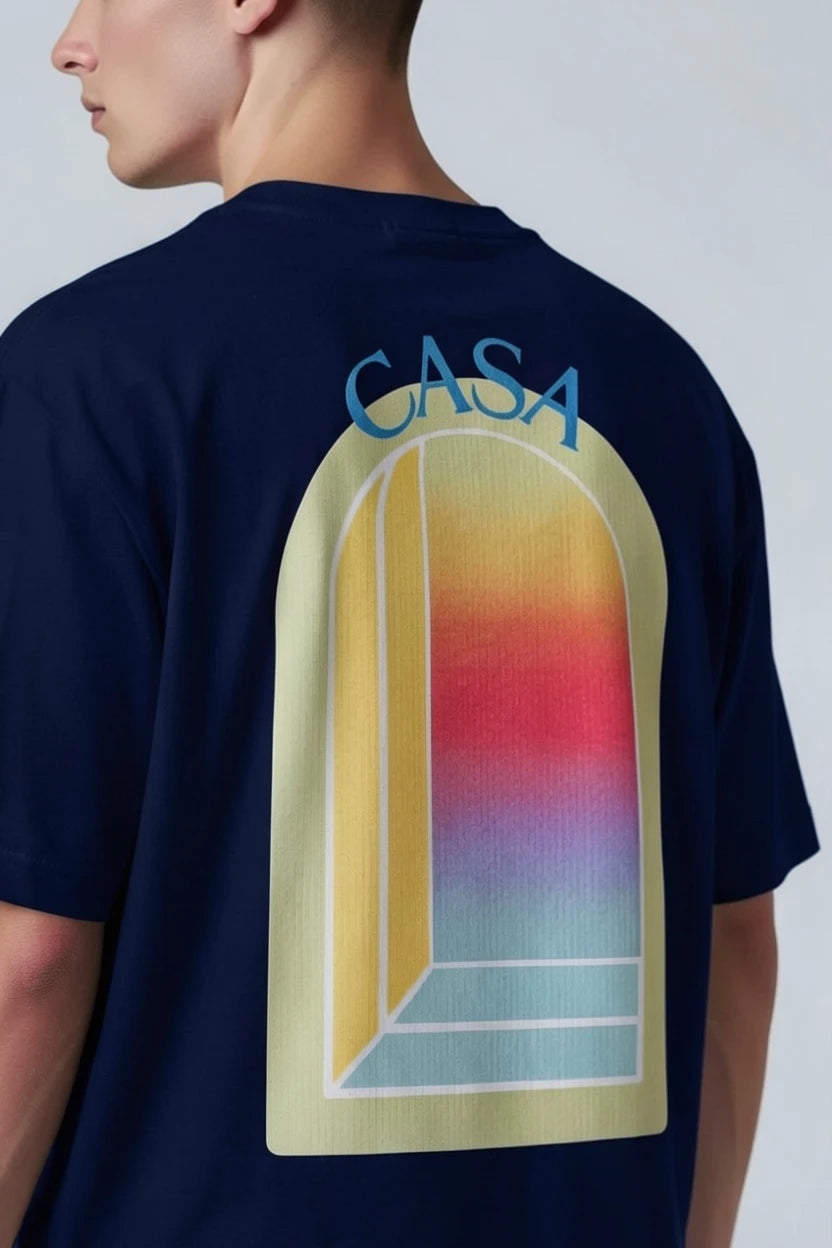 T-Shirt Graphique Casa– Édition Méditerranéen