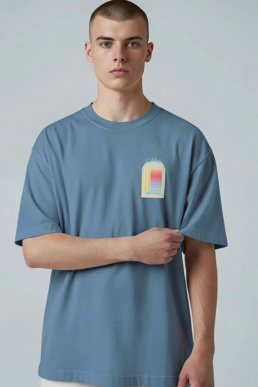 T-Shirt Graphique Casa– Édition Méditerranéen