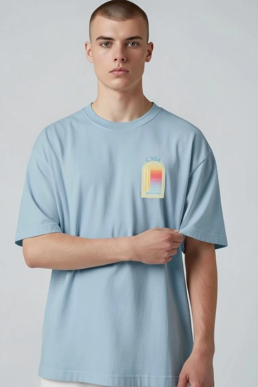 T-Shirt Graphique Casa– Édition Méditerranéen