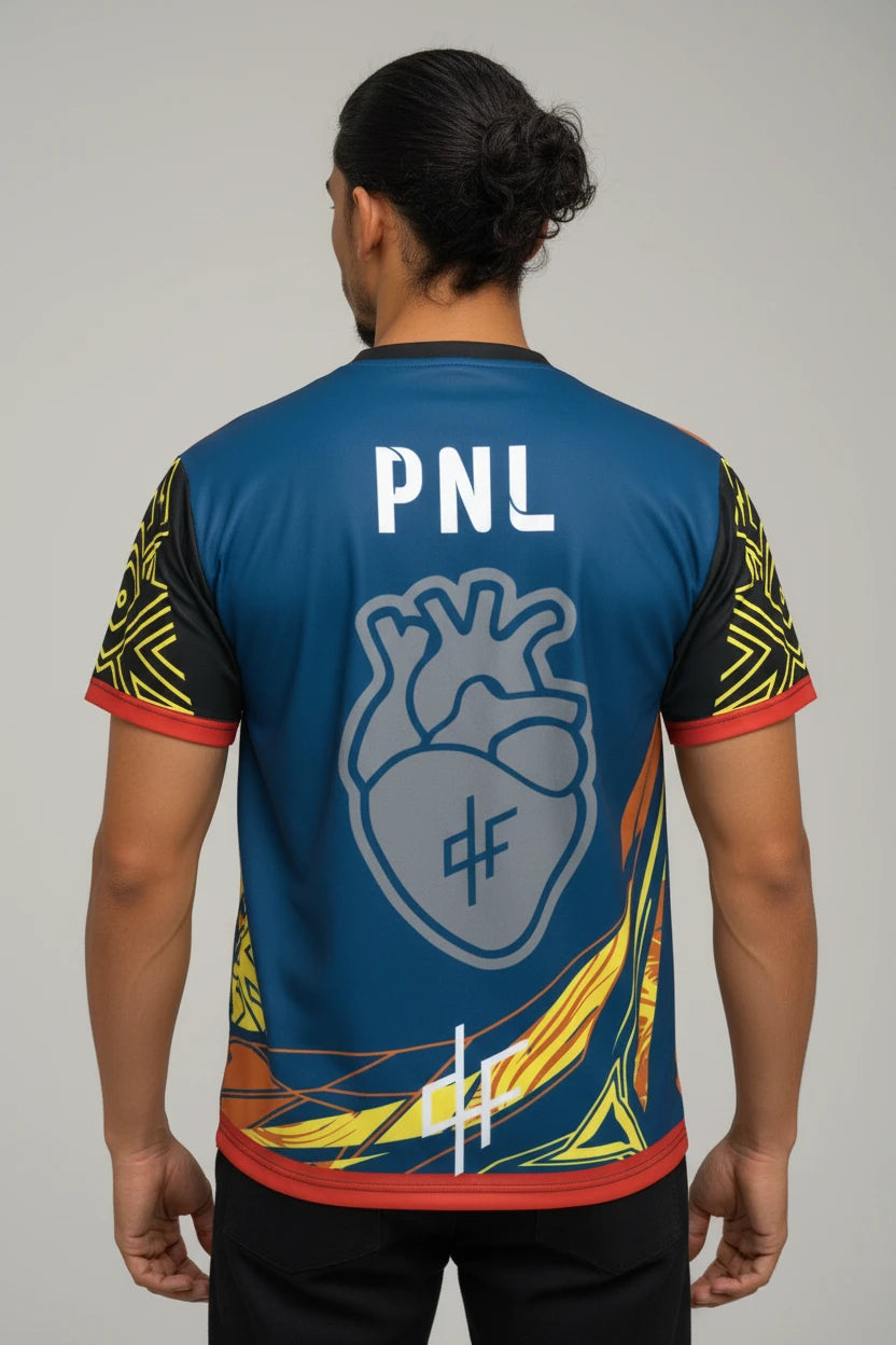 Maillot de Foot Streetwear PNL – Édition QLF Anatomique
