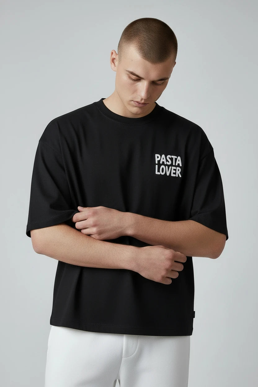 T-shirt homme Pasta Lover Club imprimé