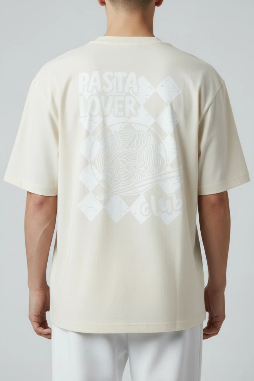 T-shirt homme Pasta Lover Club imprimé
