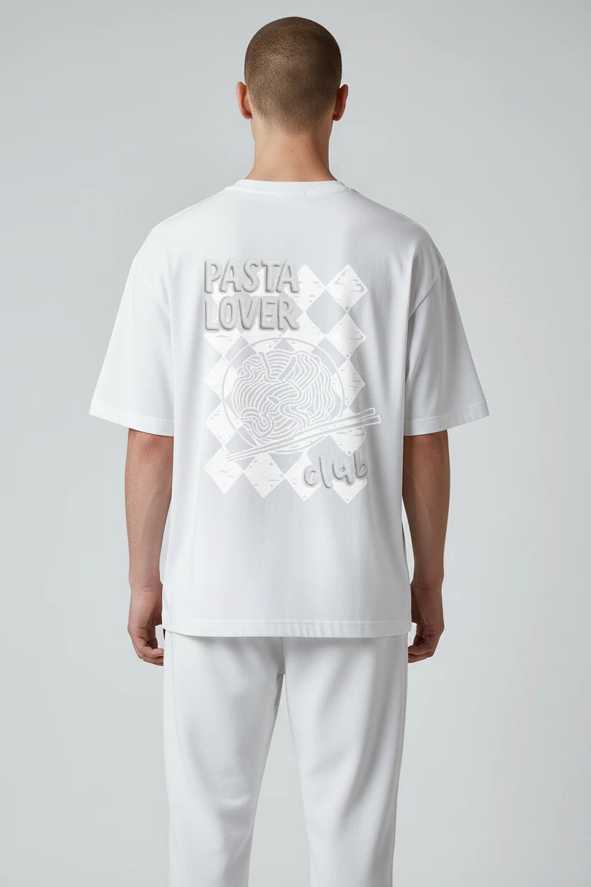 T-shirt homme Pasta Lover Club imprimé