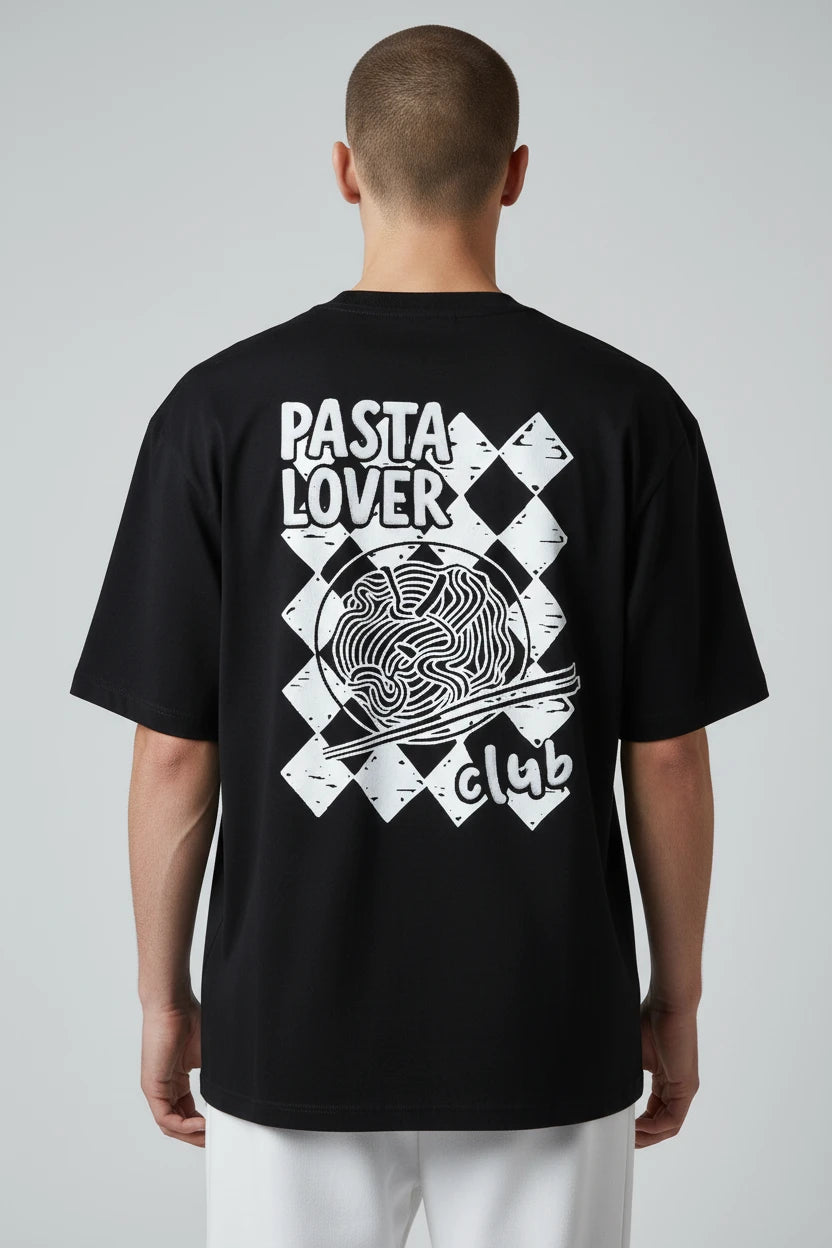 T-shirt homme Pasta Lover Club imprimé