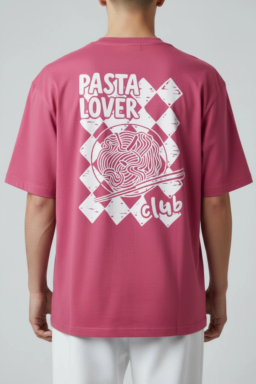 T-shirt homme Pasta Lover Club imprimé