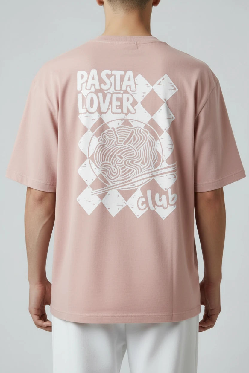 T-shirt homme Pasta Lover Club imprimé