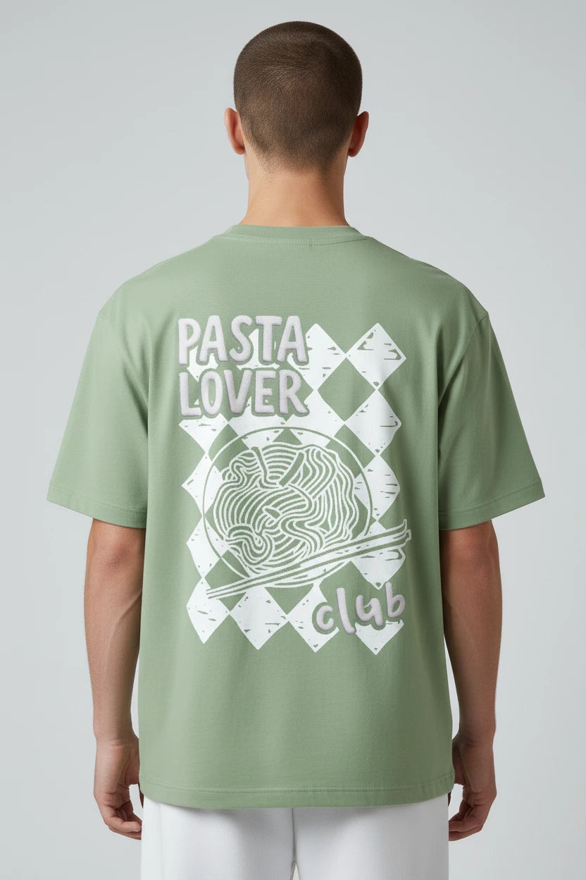 T-shirt homme Pasta Lover Club imprimé