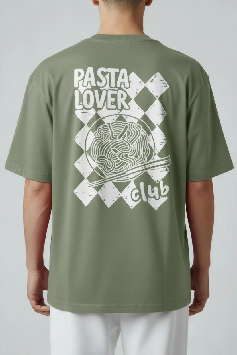 T-shirt homme Pasta Lover Club imprimé