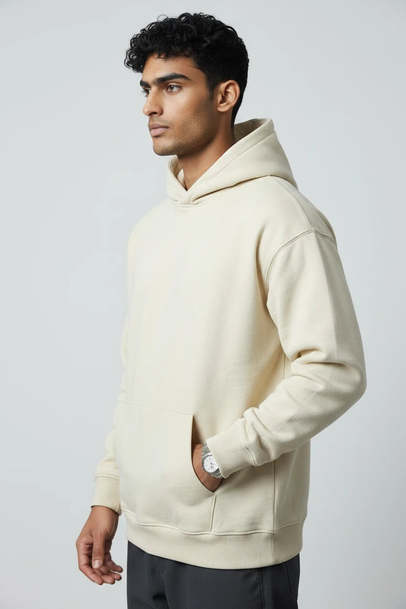 Sweat à Capuche Uni - Molleton Doux